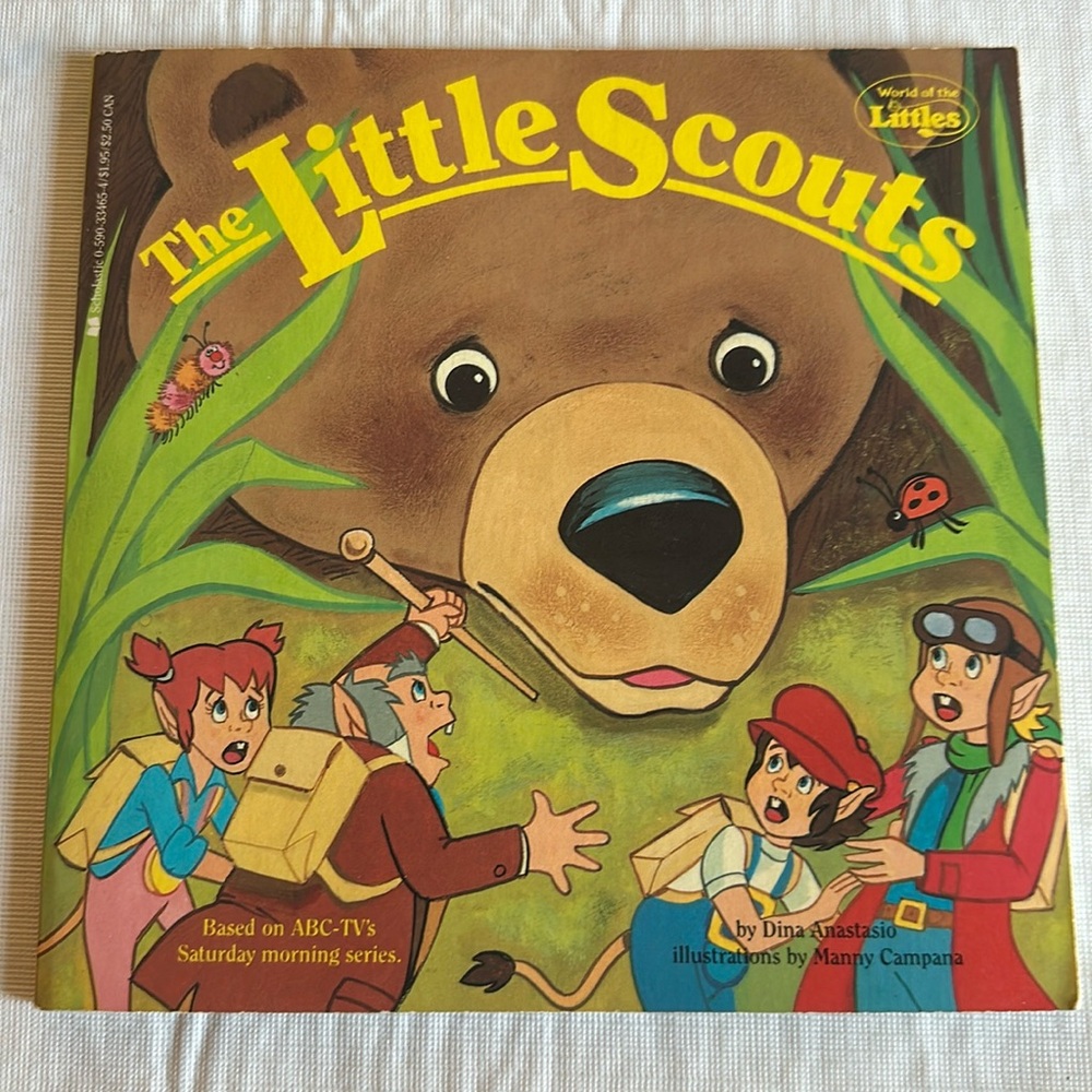 Scholastic Inc. *Vintage* World of the Littles "The Little Scouts" Kids Book